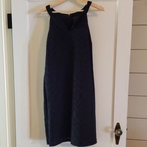 NEW Navy eyelet dress